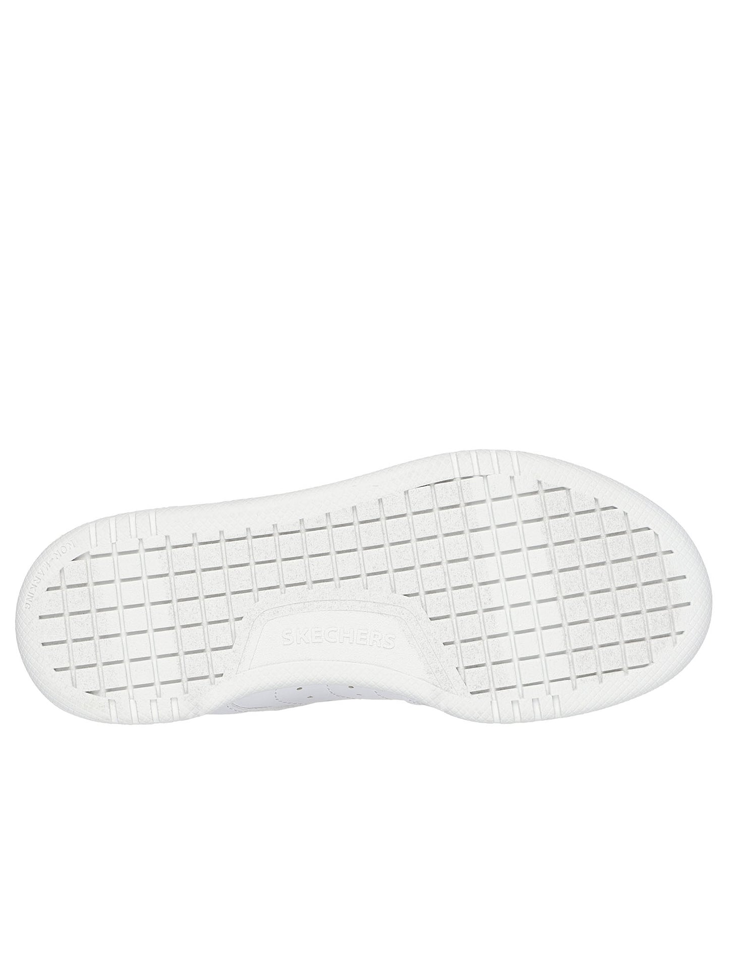 SNEAKER QUICK STREET SKECHERS BAMBINO BIANCO