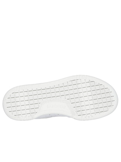 SNEAKER QUICK STREET SKECHERS BAMBINO BIANCO