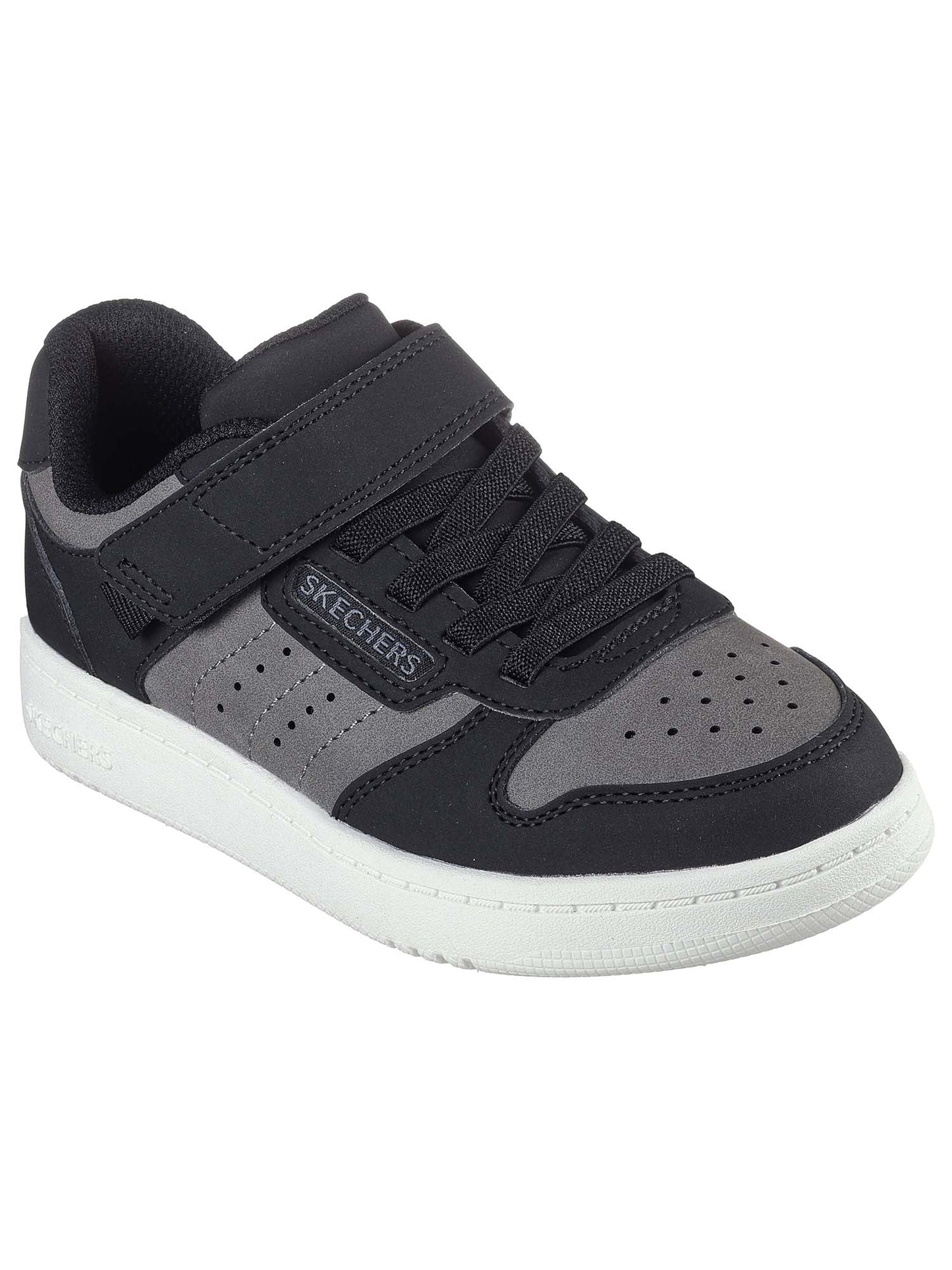 SNEAKERS QUICK STREE CLASSIC AVENUE SKECHERS DA BAMBINO NERO