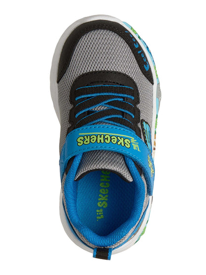 SNEAKERS PLAY SCENE SKECHERS DA BAMBINO GRIGIO
