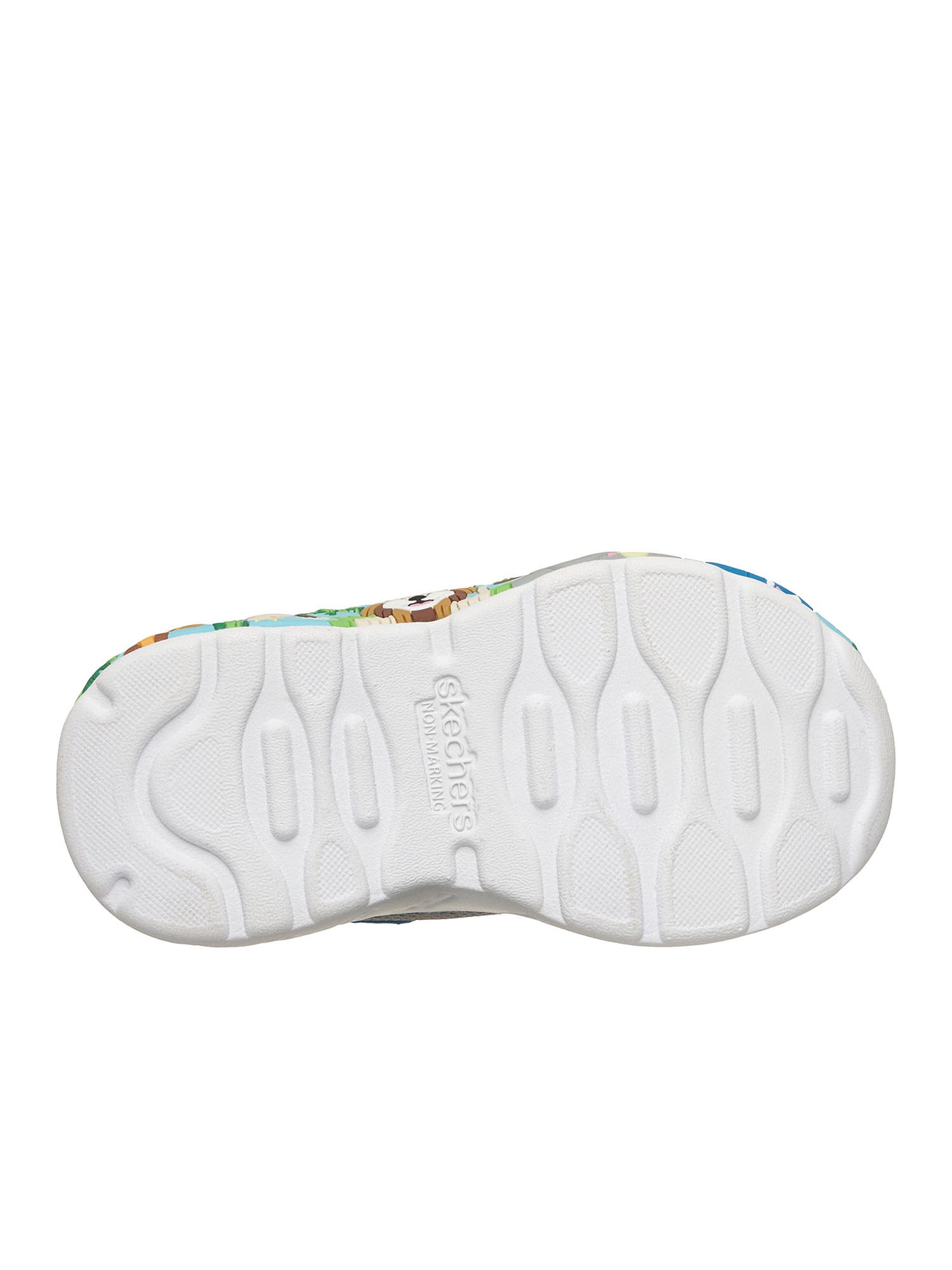 SNEAKERS PLAY SCENE SKECHERS DA BAMBINO GRIGIO