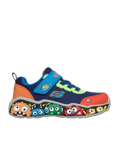 SNEAKERS PLAY SCENE SKECHERS DA BAMBINO BLU