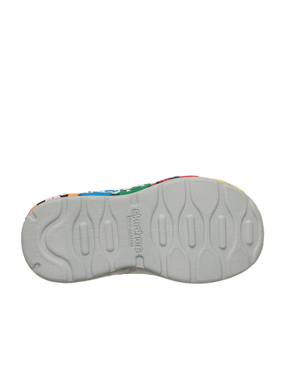 SNEAKERS PLAY SCENE SKECHERS DA BAMBINO BLU