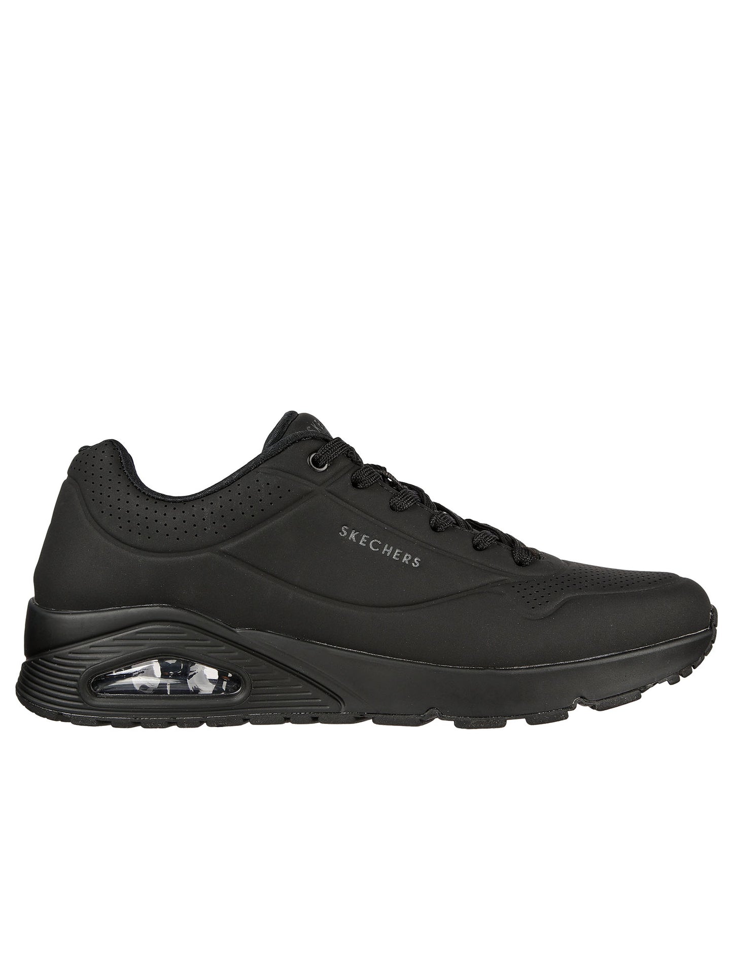 SKECHERS SNEAKERS UNO STAND ON AIR DA UOMO NERO