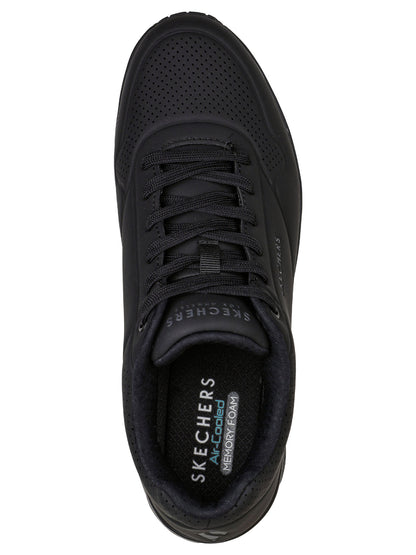 SKECHERS SNEAKERS UNO STAND ON AIR DA UOMO NERO