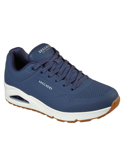 Skechers Uno Stand On Air, sneakers uomo blu navy comode e moderne