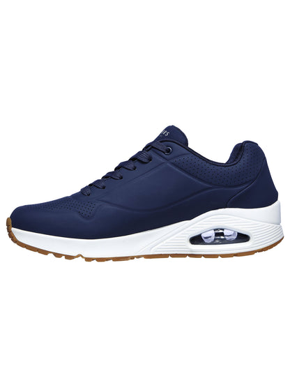 Skechers Uno Stand On Air, sneakers uomo blu navy comode e moderne