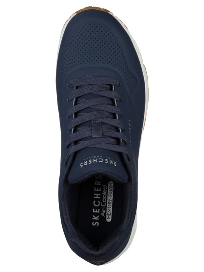 Skechers Uno Stand On Air, sneakers uomo blu navy comode e moderne