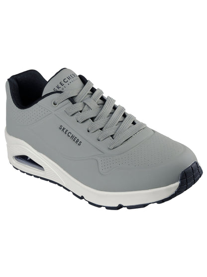 SNEAKERS UNO STAND ON AIR SKECHERS DA UOMO VERDE OLIVA