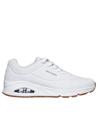 SNEAKERS UNO STAND ON AIR SKECHERS DA UOMO BIANCO