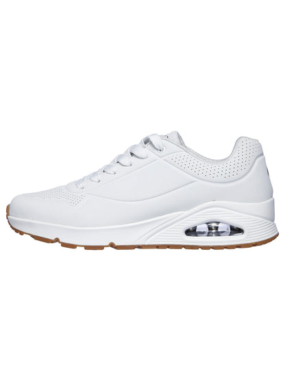 SNEAKERS UNO STAND ON AIR SKECHERS DA UOMO BIANCO