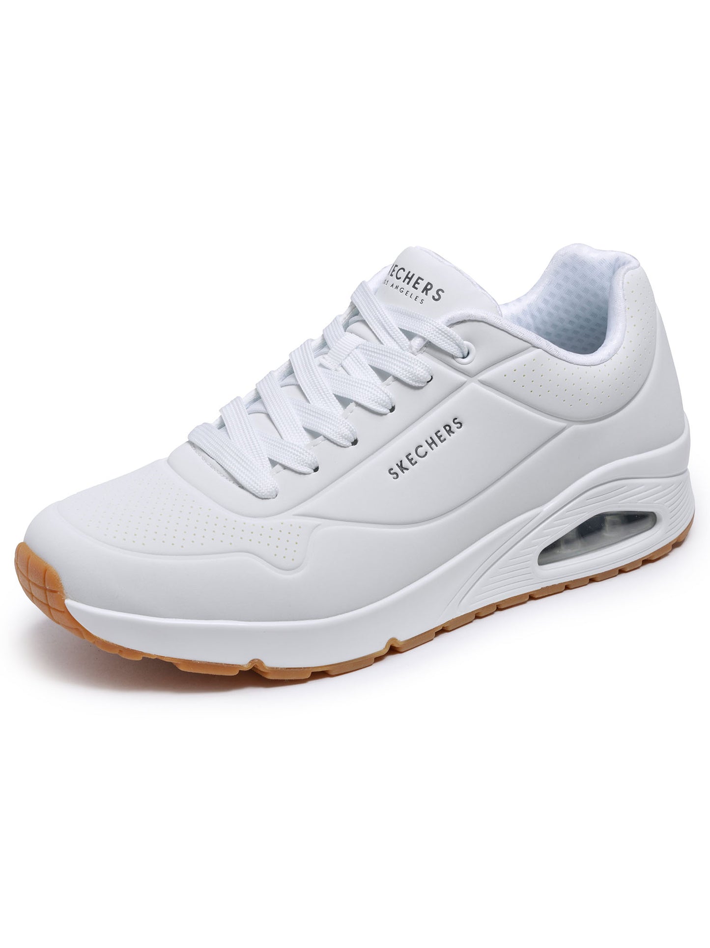 SNEAKERS UNO STAND ON AIR SKECHERS DA UOMO BIANCO