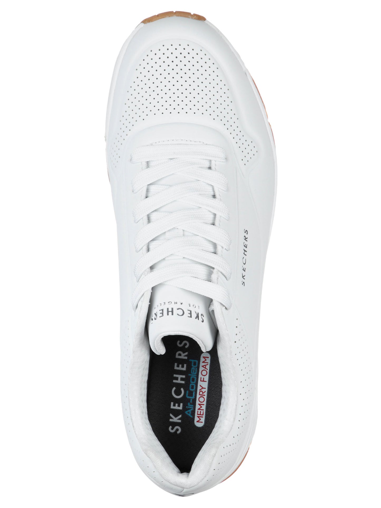 SNEAKERS UNO STAND ON AIR SKECHERS DA UOMO BIANCO