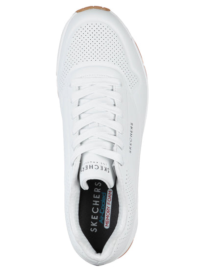 SNEAKERS UNO STAND ON AIR SKECHERS DA UOMO BIANCO