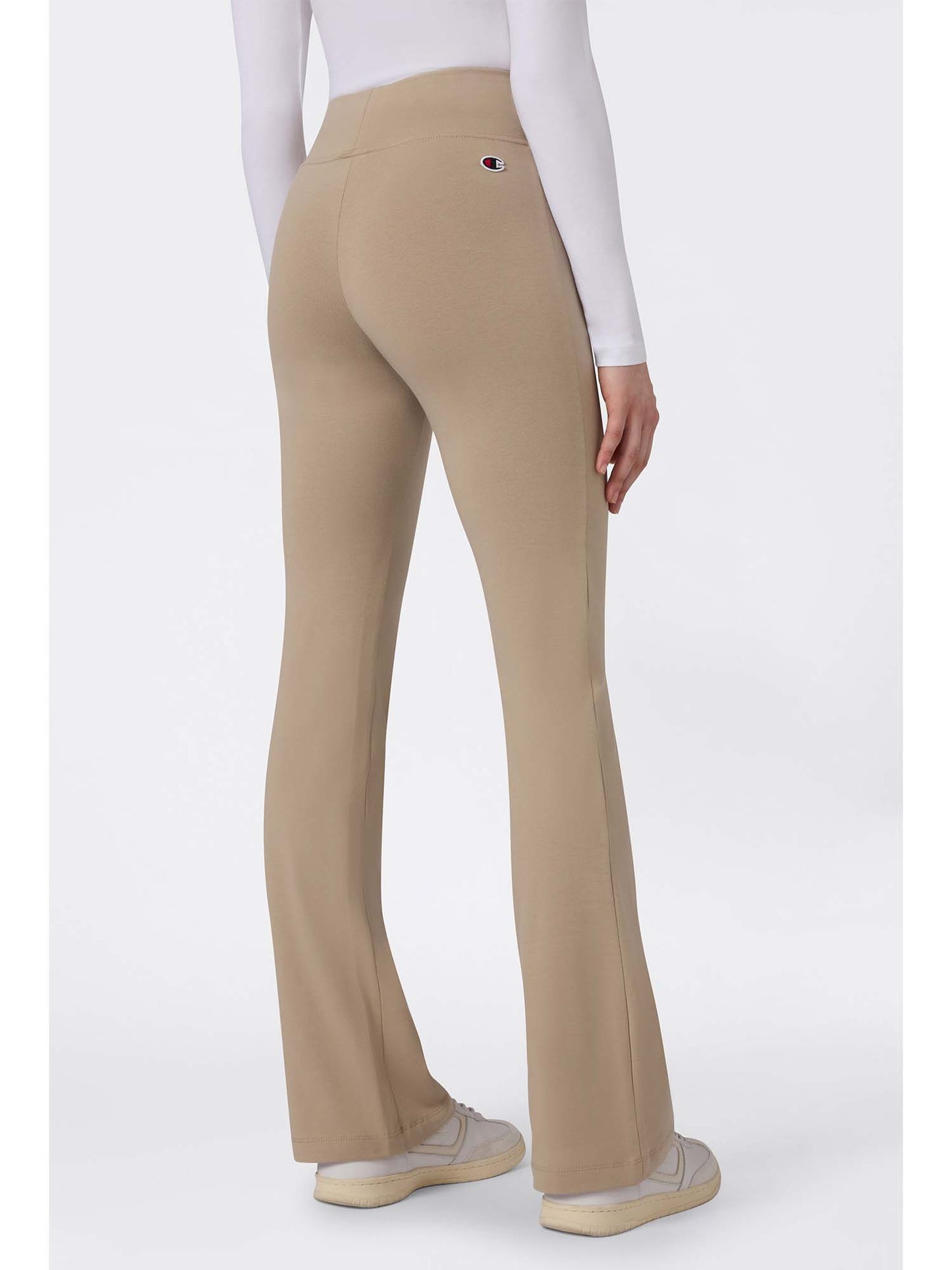Pantaloni beige da donna Champion in cotone comfort