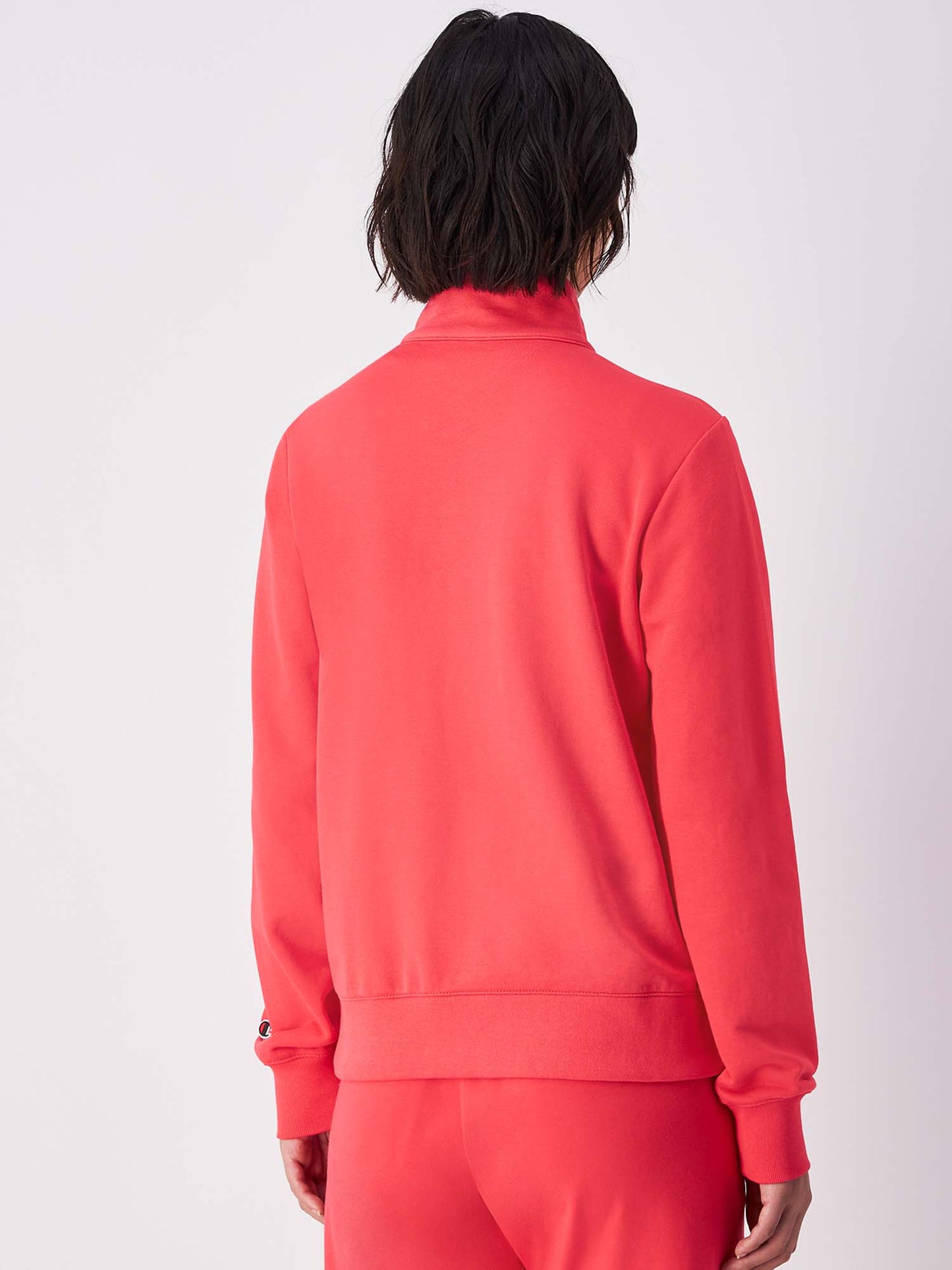 FELPA CON ZIP CHAMPION DONNA CORALLO
