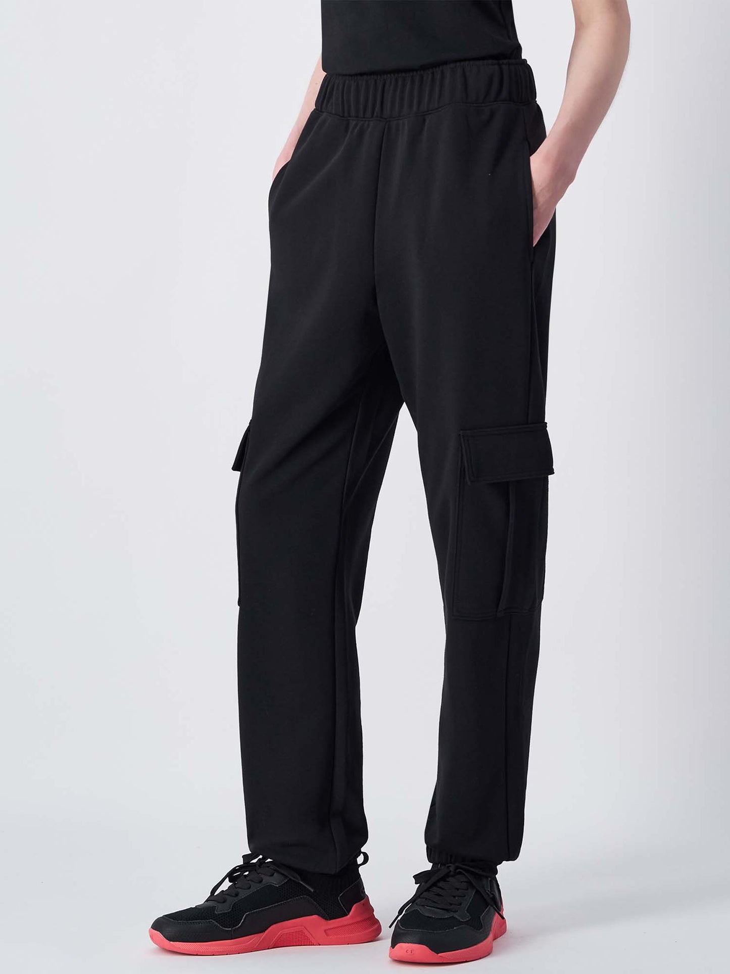 PANTALONE CARGO CHAMPION DONNA NERO