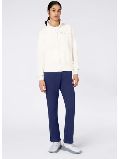 Champion tuta donna slim fit blu in French terry