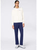 champion-tuta-donna-slim-fit-blu-in-french-terry