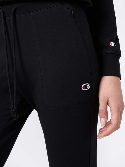 PANTALONE SPORTIVO CHAMPION DA DONNA NERO
