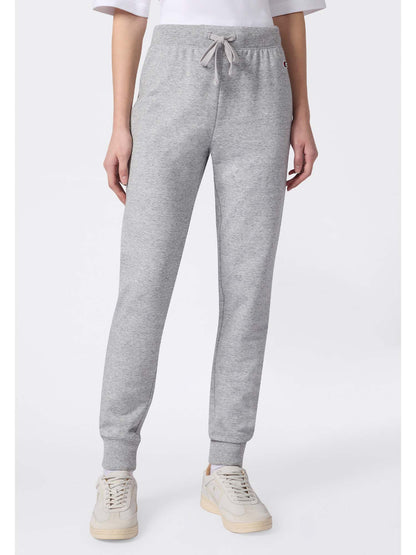 Pantaloni slim fit Champion con coulisse donna in grigio