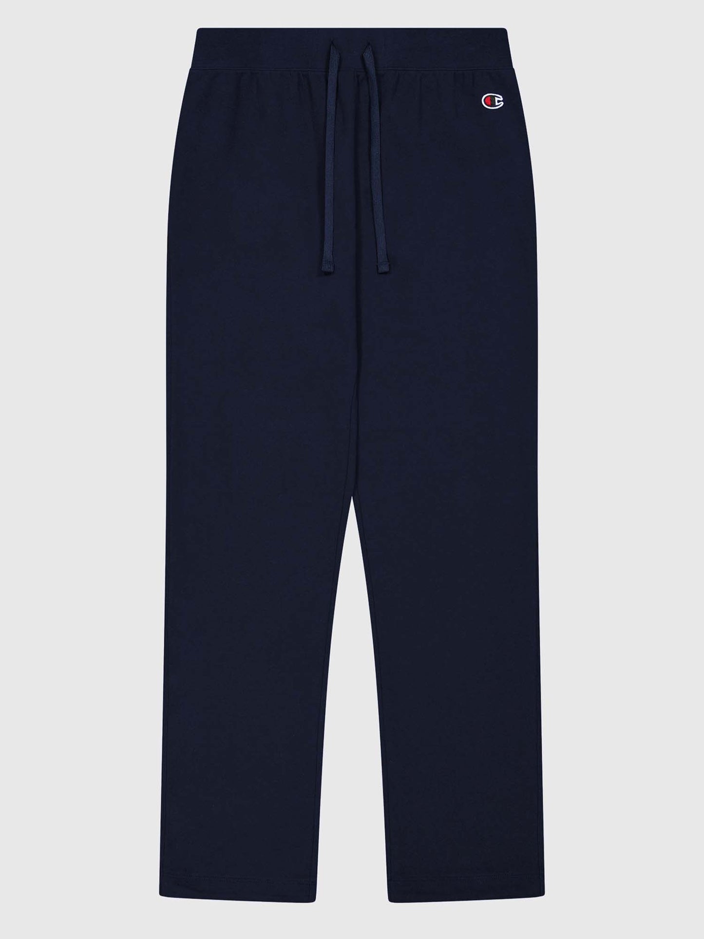 Pantaloni da donna Champion blu comodi con logo sul fianco