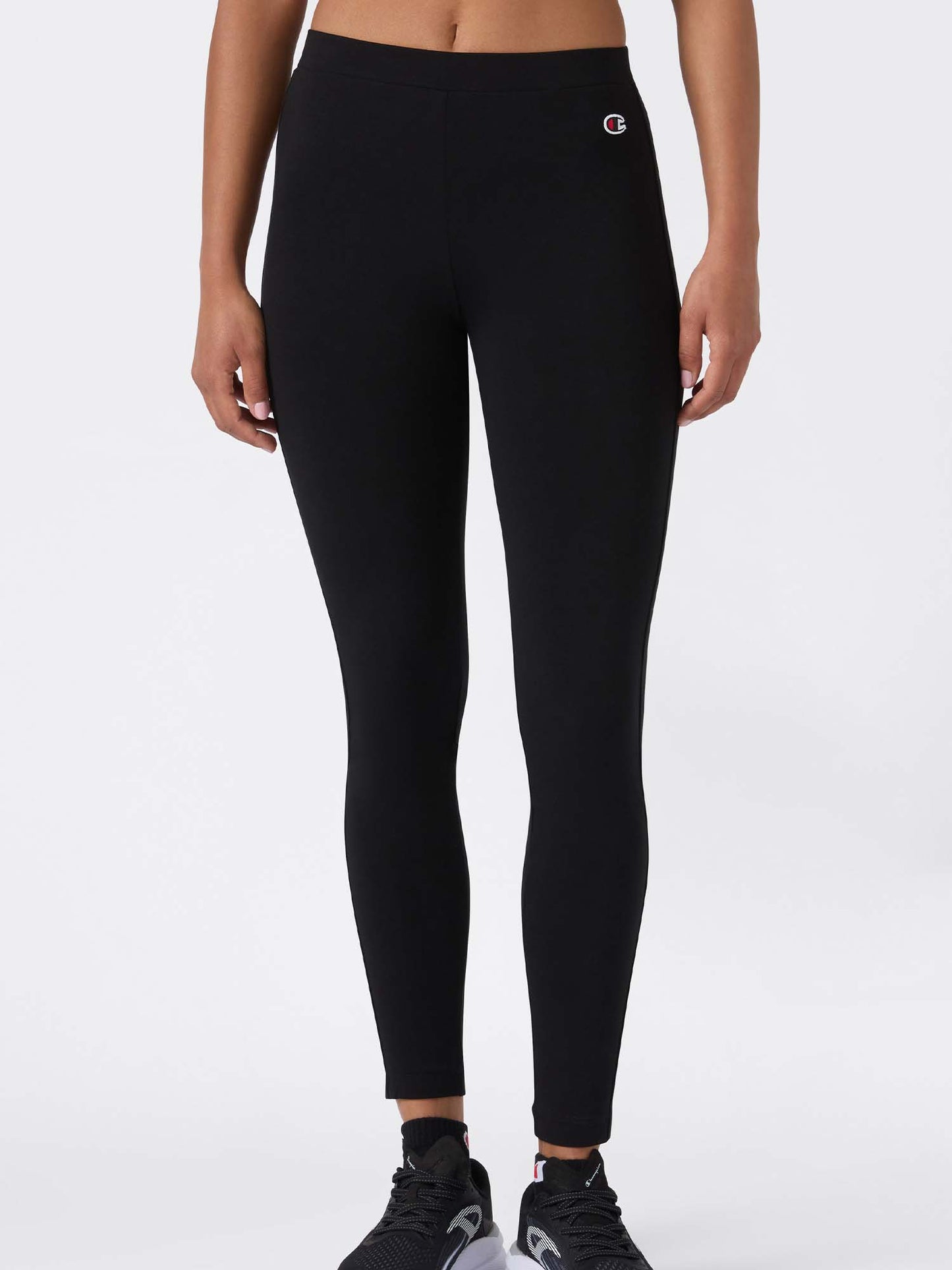 Leggings da donna neri Champion per un comfort quotidiano