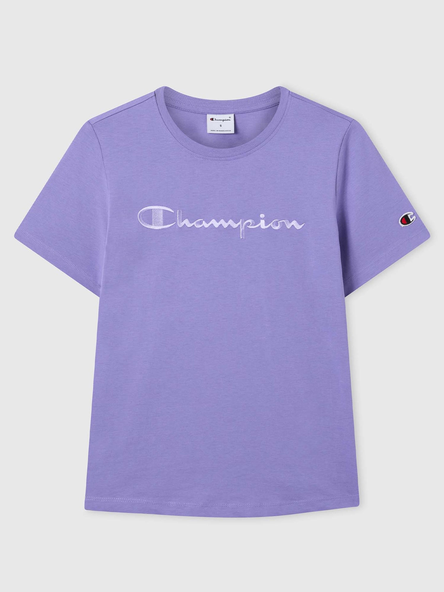 Champion t-shirt maniche corte da donna lilla