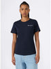 champion-t-shirt-slim-fit-da-donna-blu