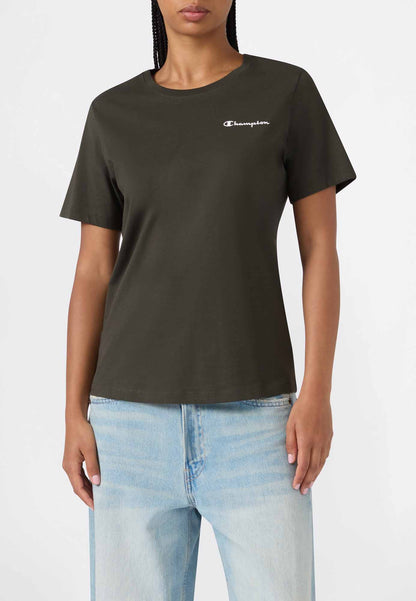 Champion 118408 GS509, t-shirt maniche corte da donna fango
