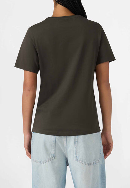 Champion 118408 GS509, t-shirt maniche corte da donna fango