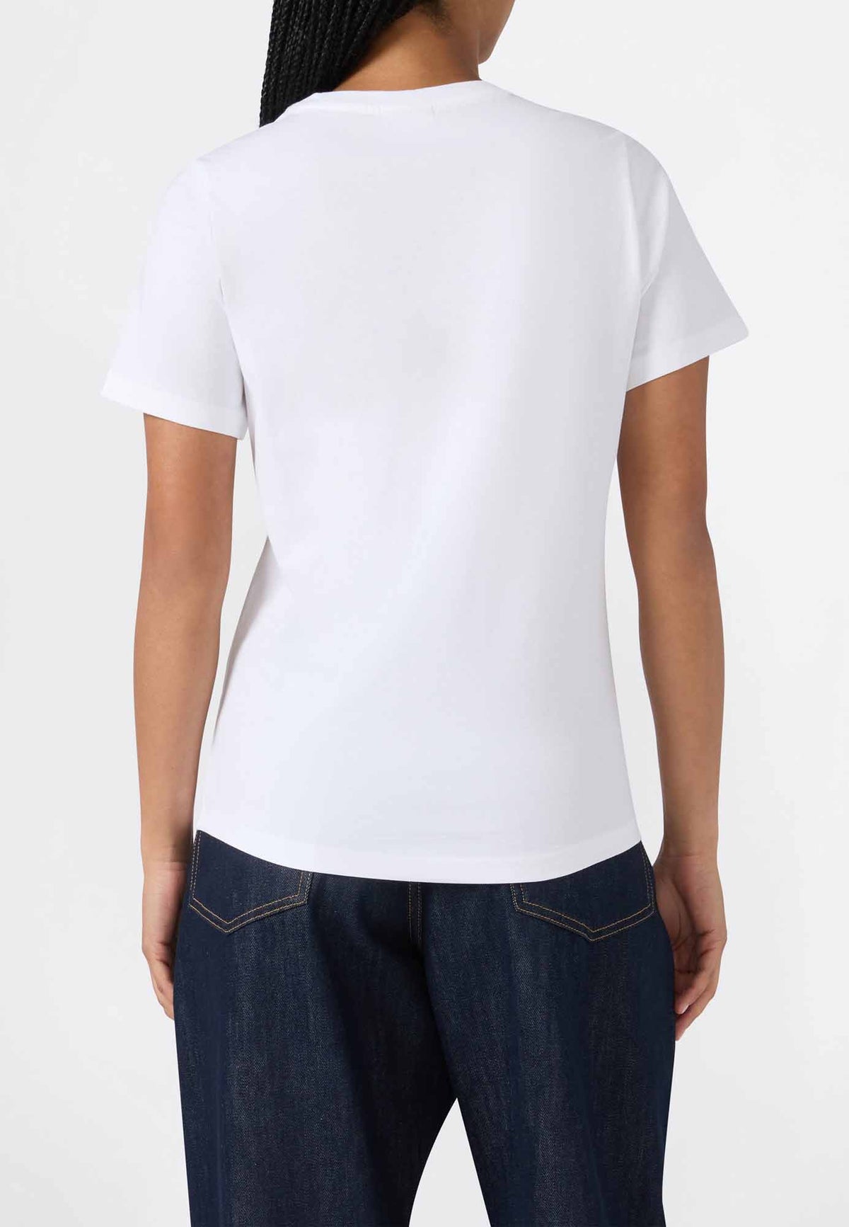 Champion t-shirt da donna bianco