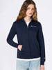 felpa-donna-champion-blu-con-zip-e-logo-ricamato