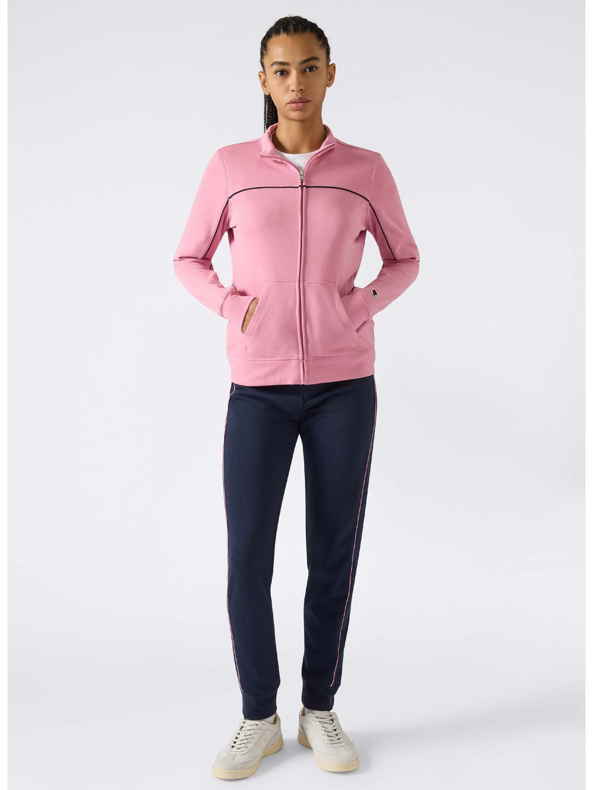 Champion tuta ft da donna rosa