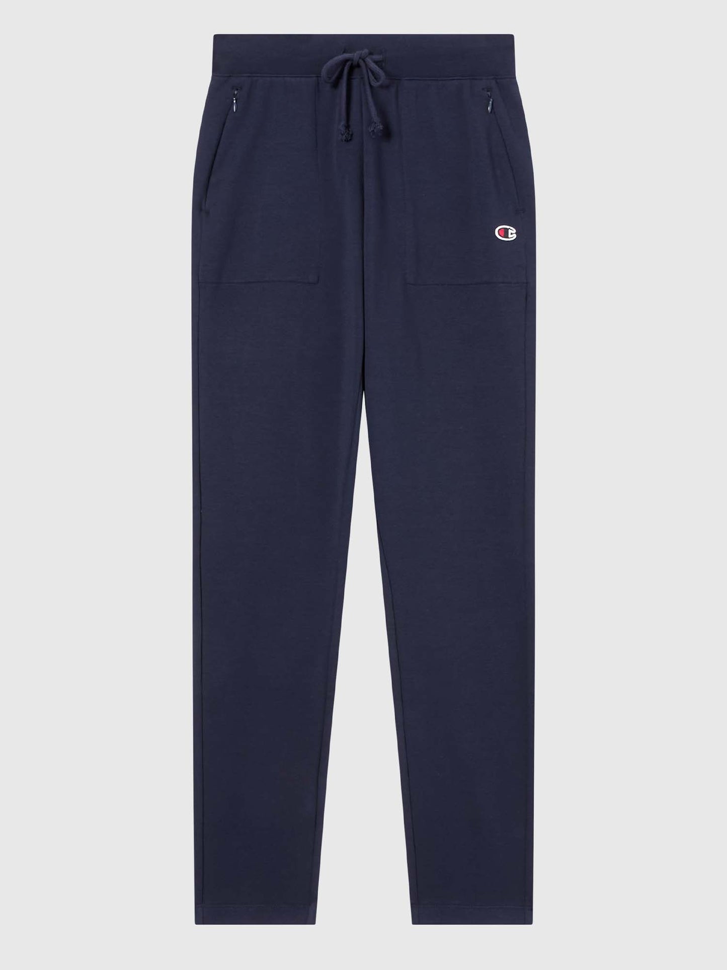Pantaloni jogger slim in fleece blu da donna Champion