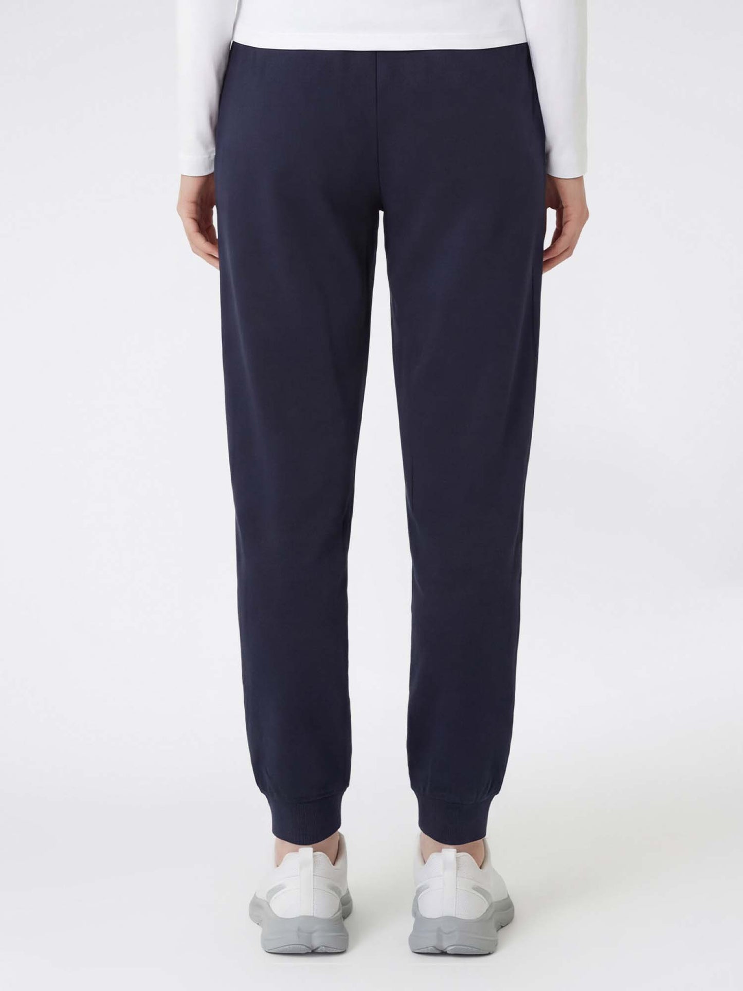 Pantaloni jogger donna Champion blu in lycra elasticizzata
