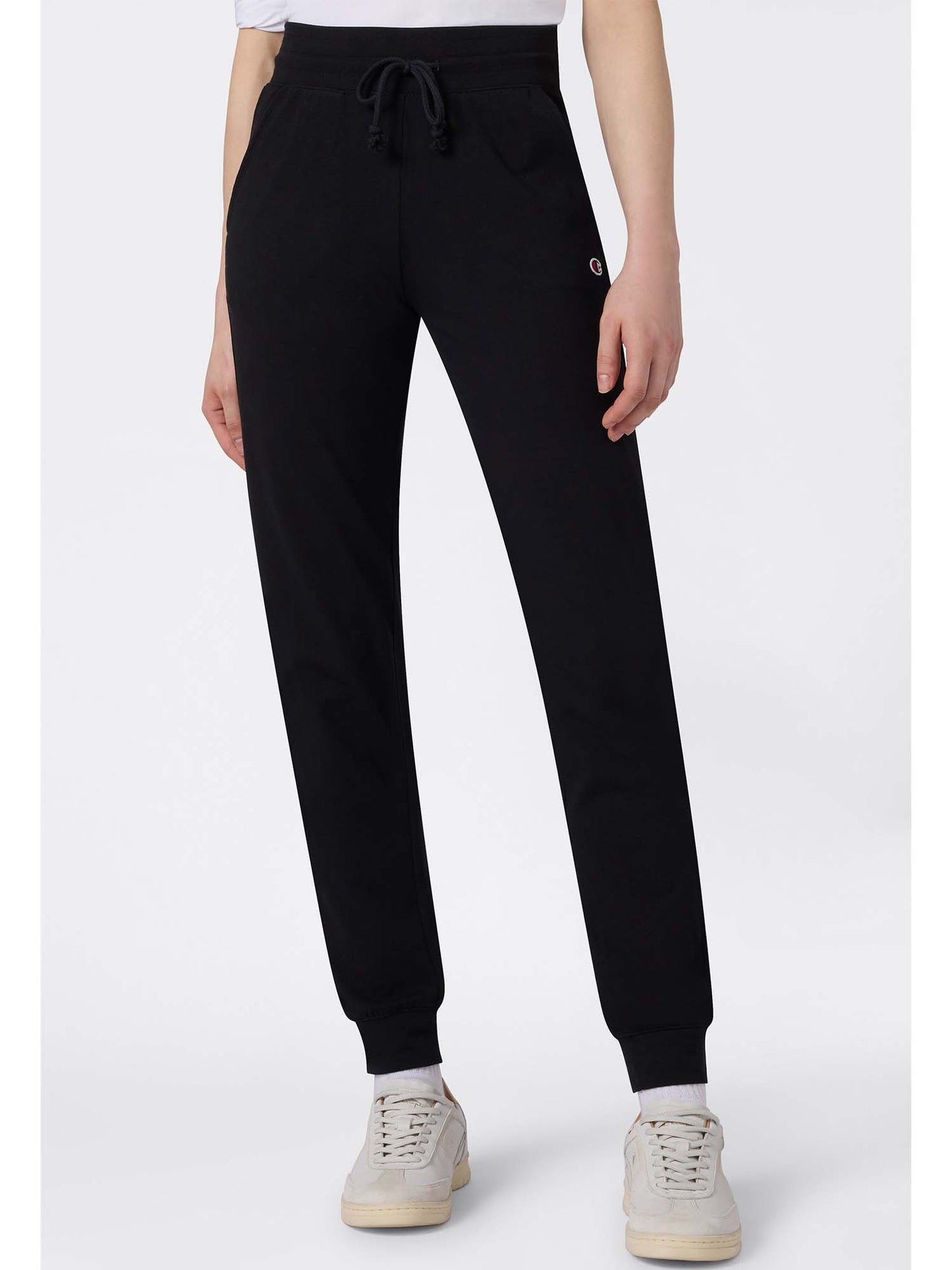 Pantaloni con lycra Champion donna in nero dal design confortevole