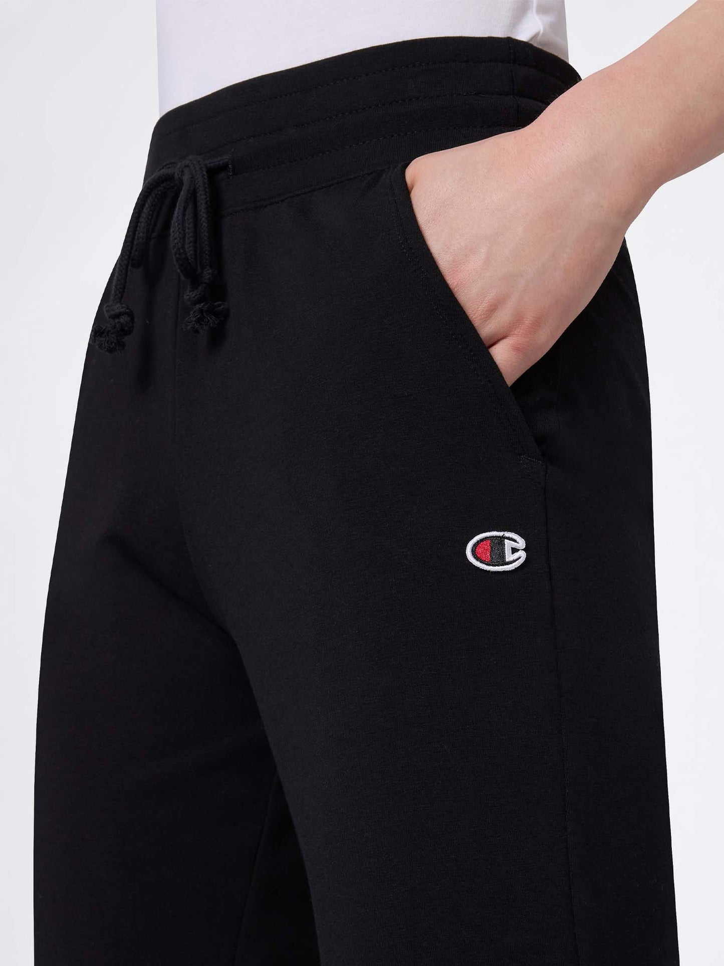 Pantaloni con lycra Champion donna in nero dal design confortevole