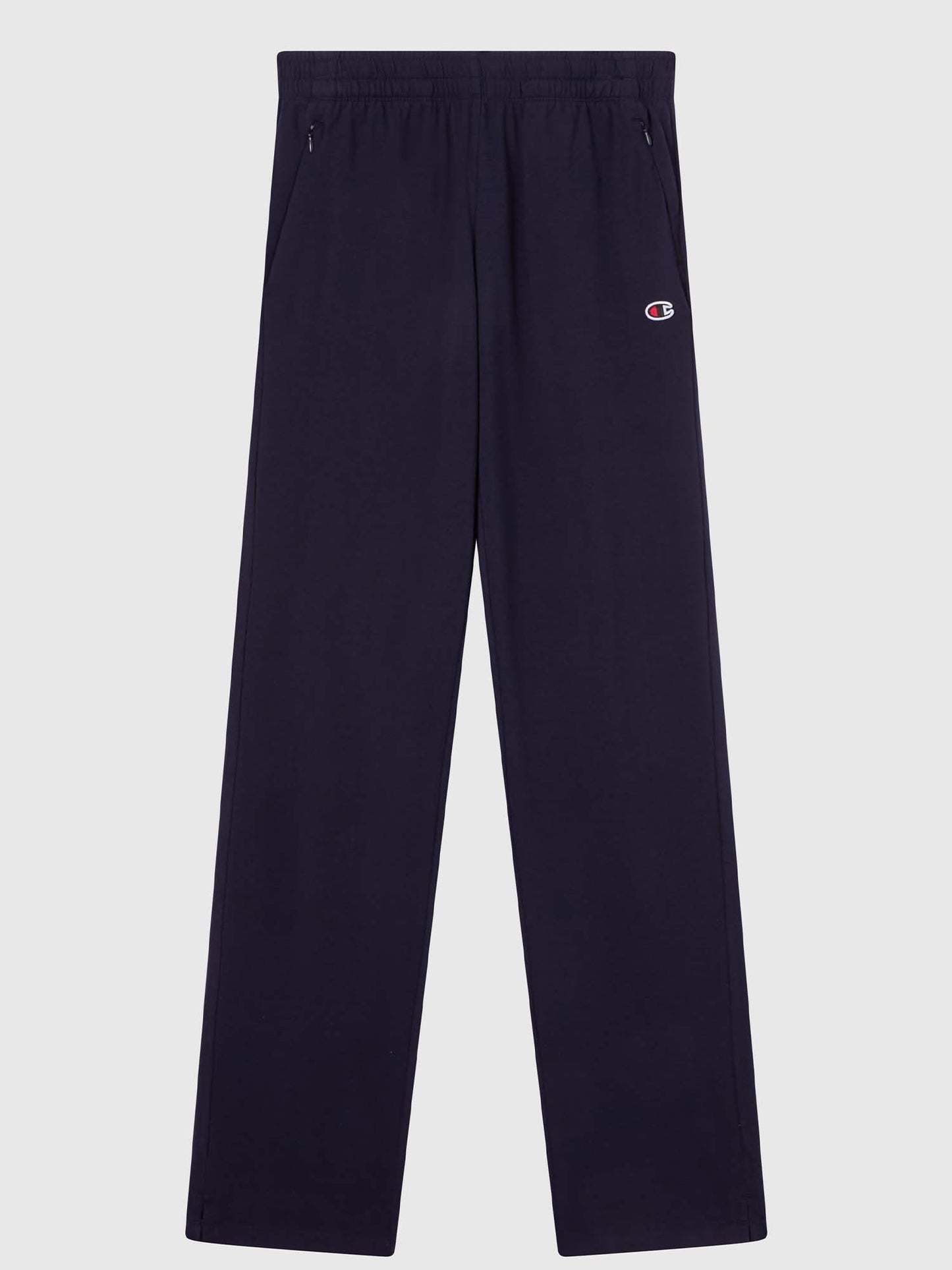 Pantaloni Champion in Lycra blu da donna dal taglio dritto