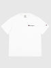 t-shirt-con-logo-piccolo-champion-uomo-bianco