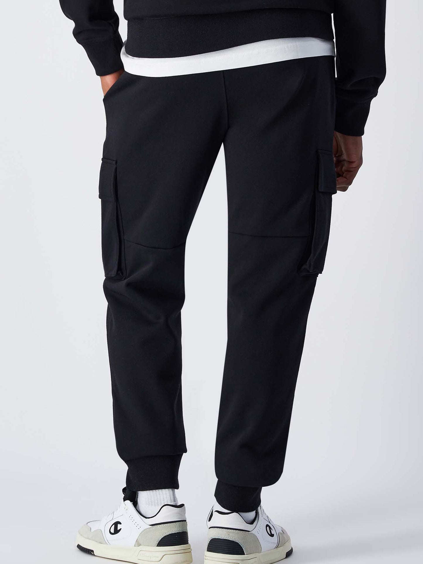 PANTALONE CARGO SPORTIVO CHAMPION UOMO NERO