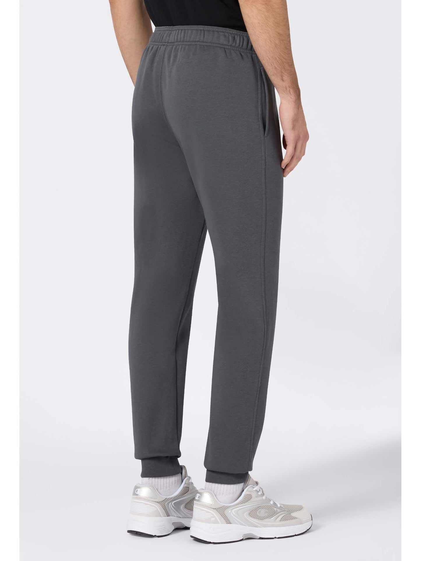 PANTALONE SPORTIVO CON ELASTICO CHAMPION DA UOMO ANTRACITE