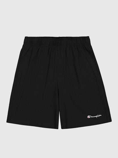SHORT IN JERSEY CHAMPION UOMO NERO
