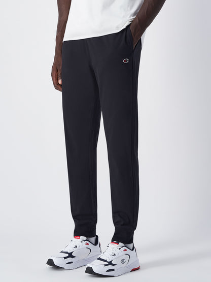 Pantaloni sportivi da uomo Champion neri per la primavera-estate