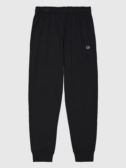 Pantaloni sportivi da uomo Champion neri per la primavera-estate