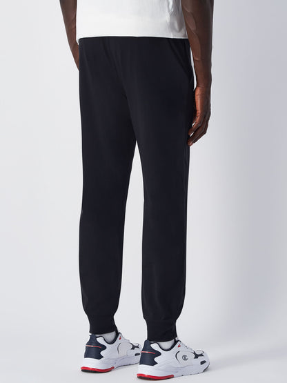 Pantaloni sportivi da uomo Champion neri per la primavera-estate