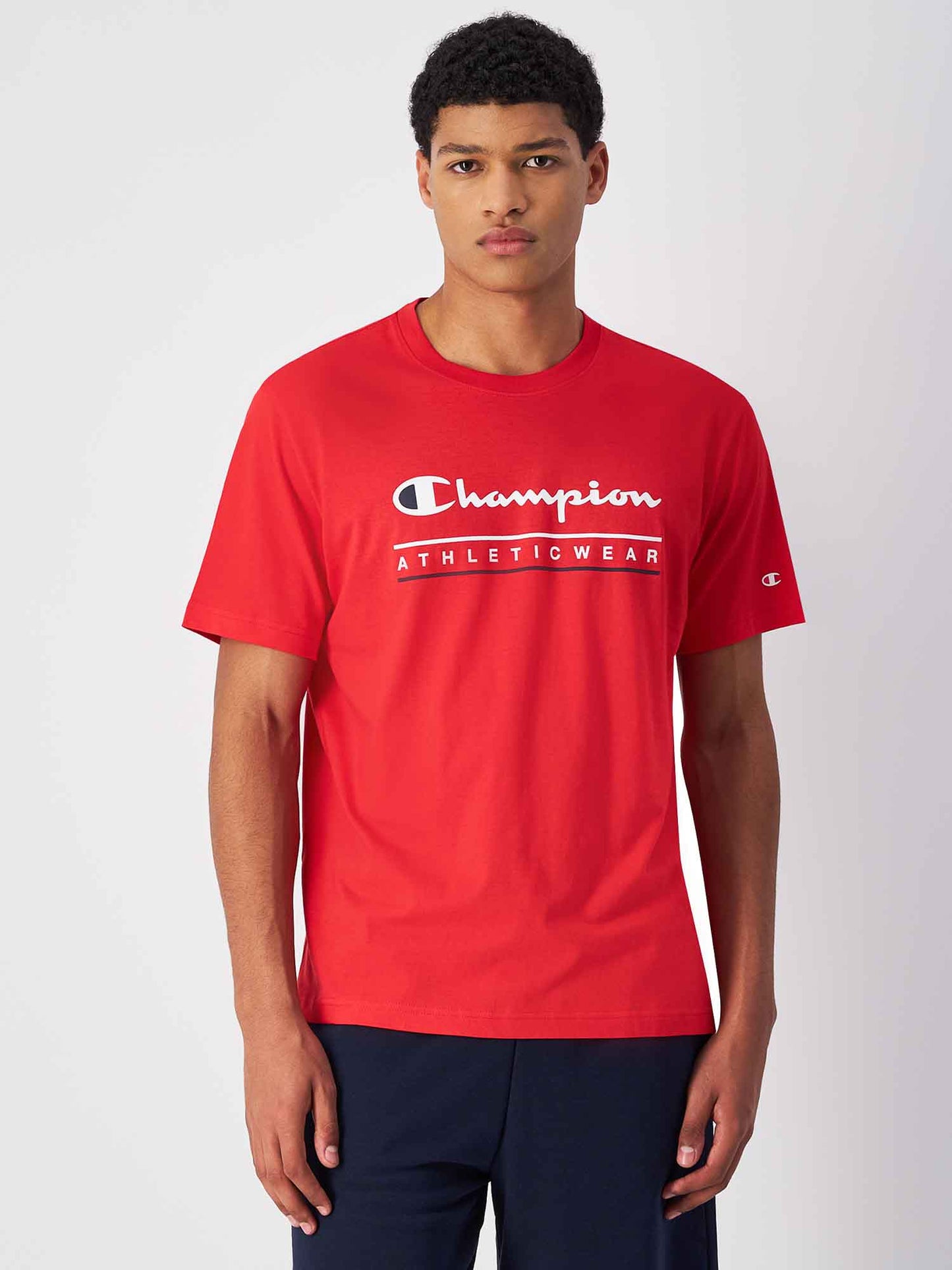T-SHIRT CHAMPION UOMO ROSSO