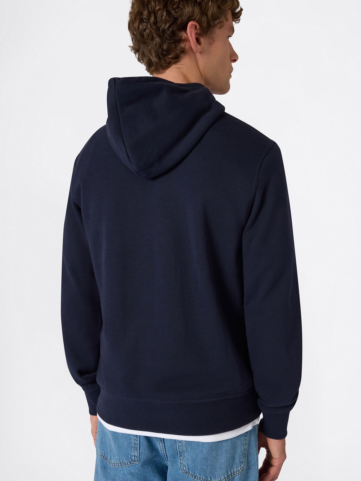 Felpa con cappuccio Champion da uomo in blu