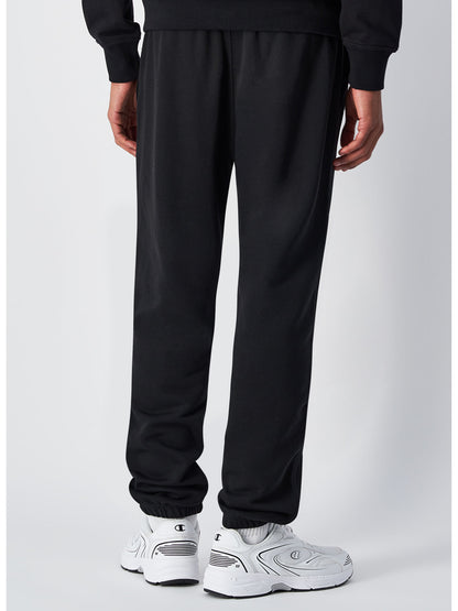 PANTALONE JOGGERS CON ELASTICO CHAMPION UOMO NERO