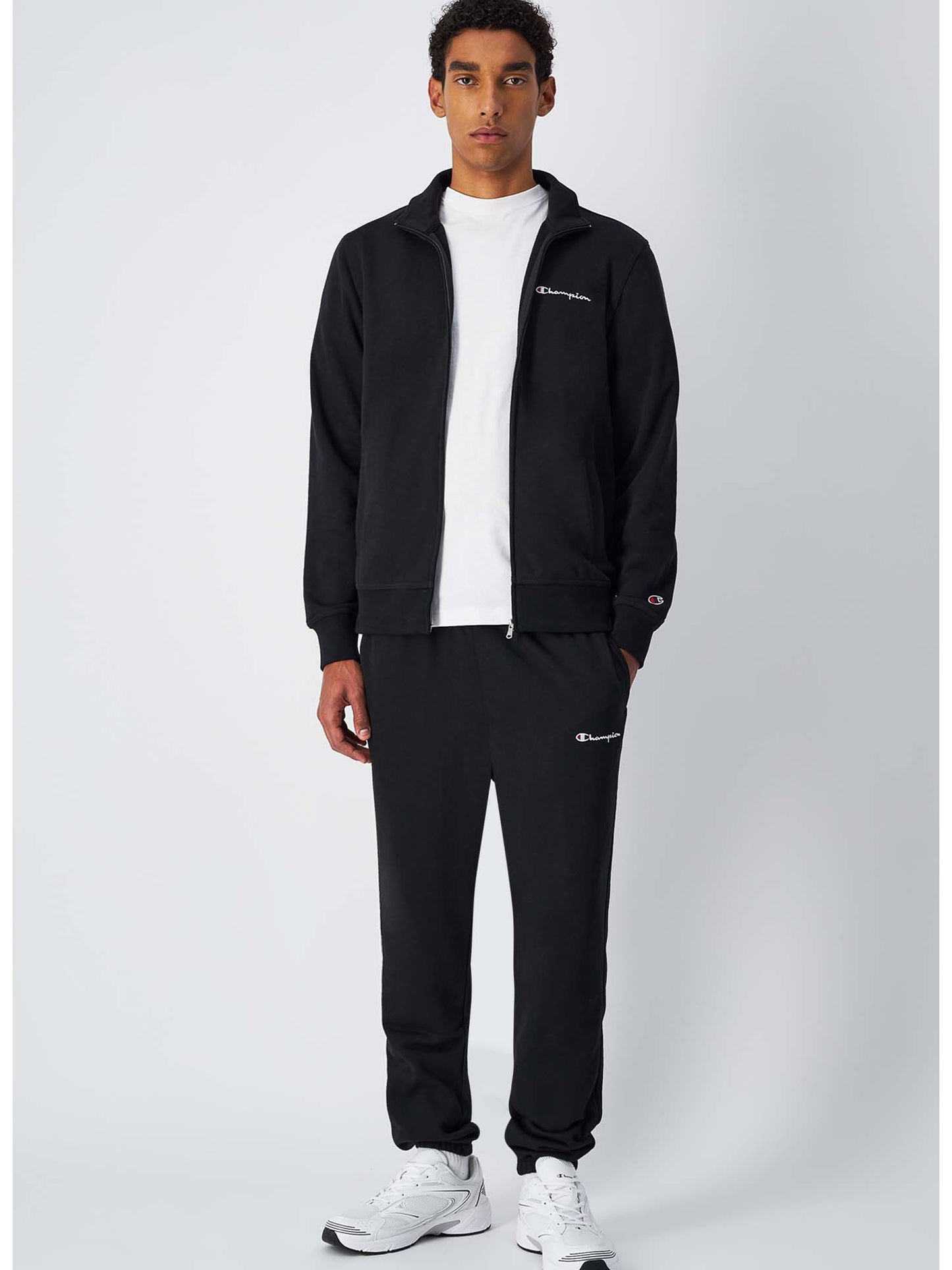 PANTALONE JOGGERS CON ELASTICO CHAMPION UOMO NERO